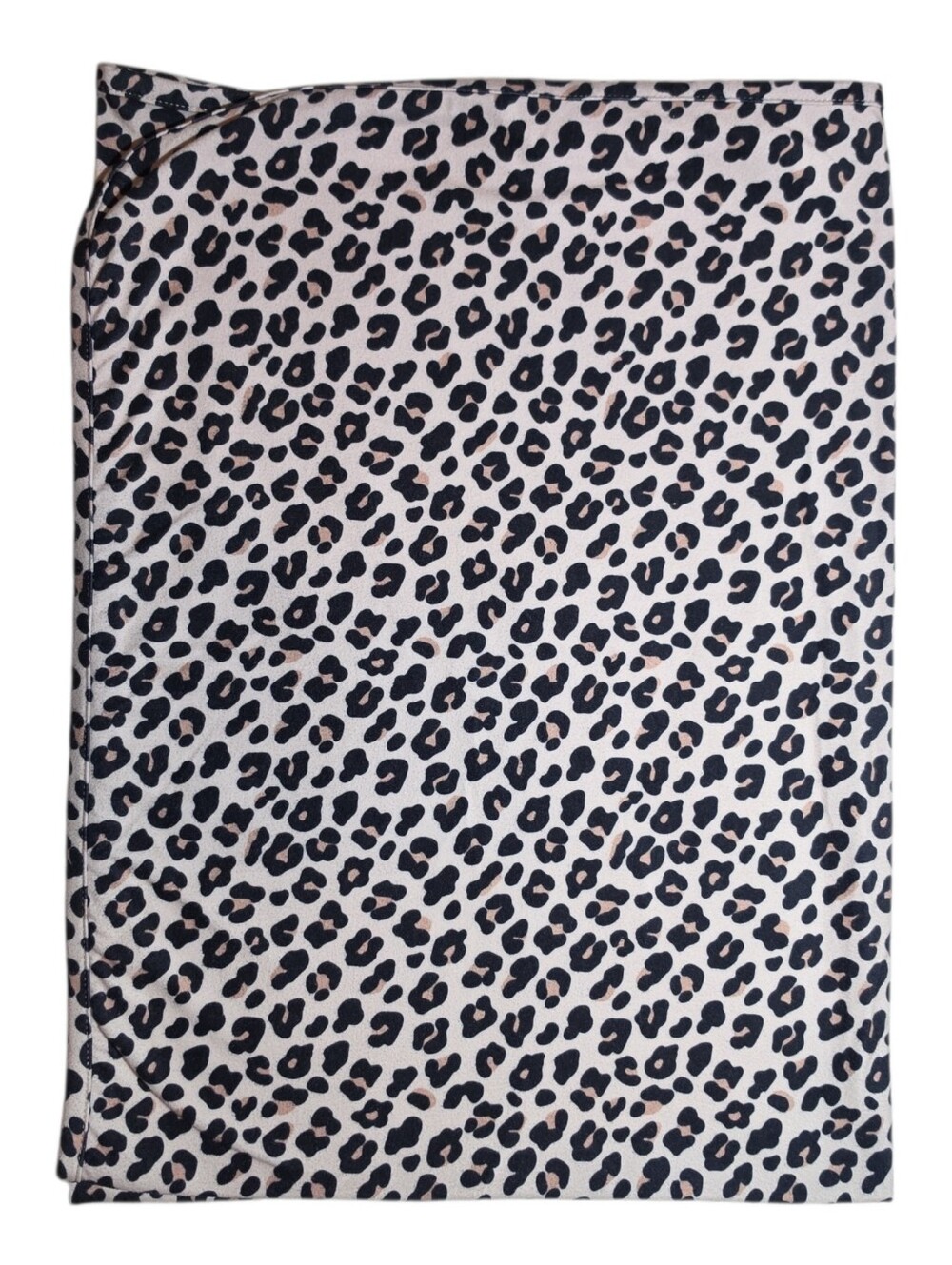Caden Lane Leopard Print Lightweight Swaddle Blanket